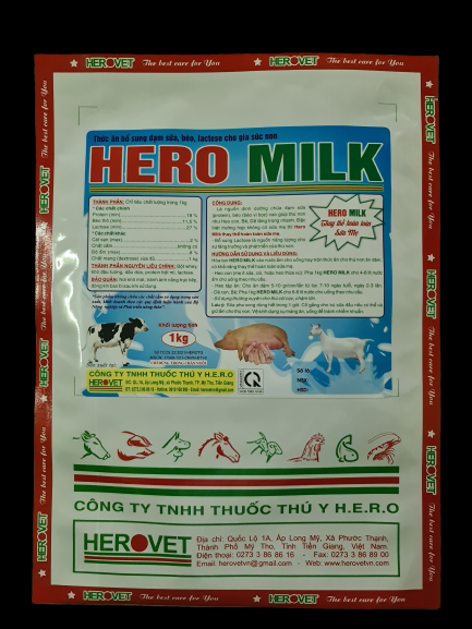 HERO MILK -Sữa thay thế hoàn toàn sữa mẹ từ khi 1 ngày tuổi.